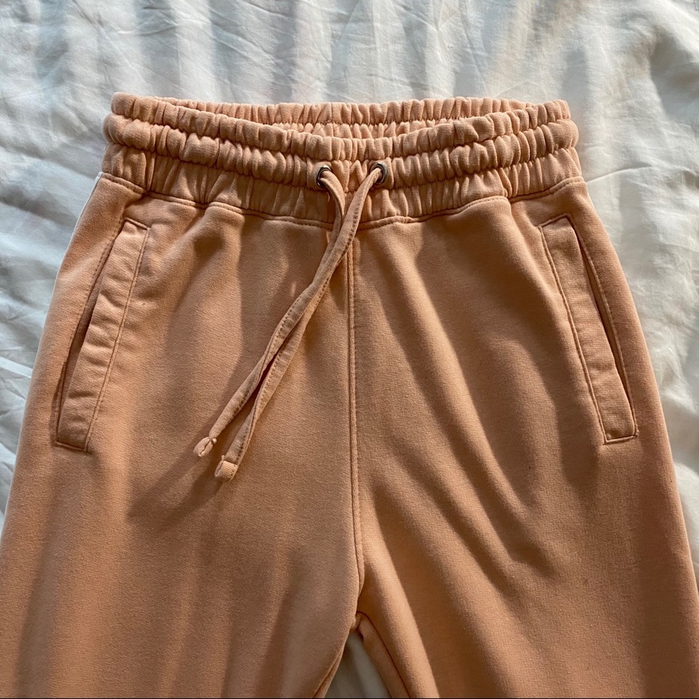 Pink joggers